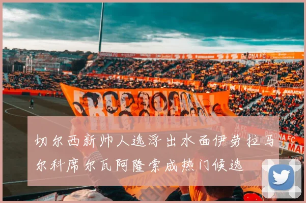 切尔西新帅人选浮出水面伊劳拉马尔科席尔瓦阿隆索成热门候选